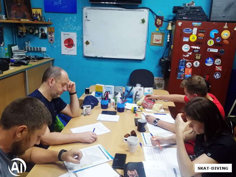 Хочу поздравить студентов с успешным прохождением курса "NITROX"