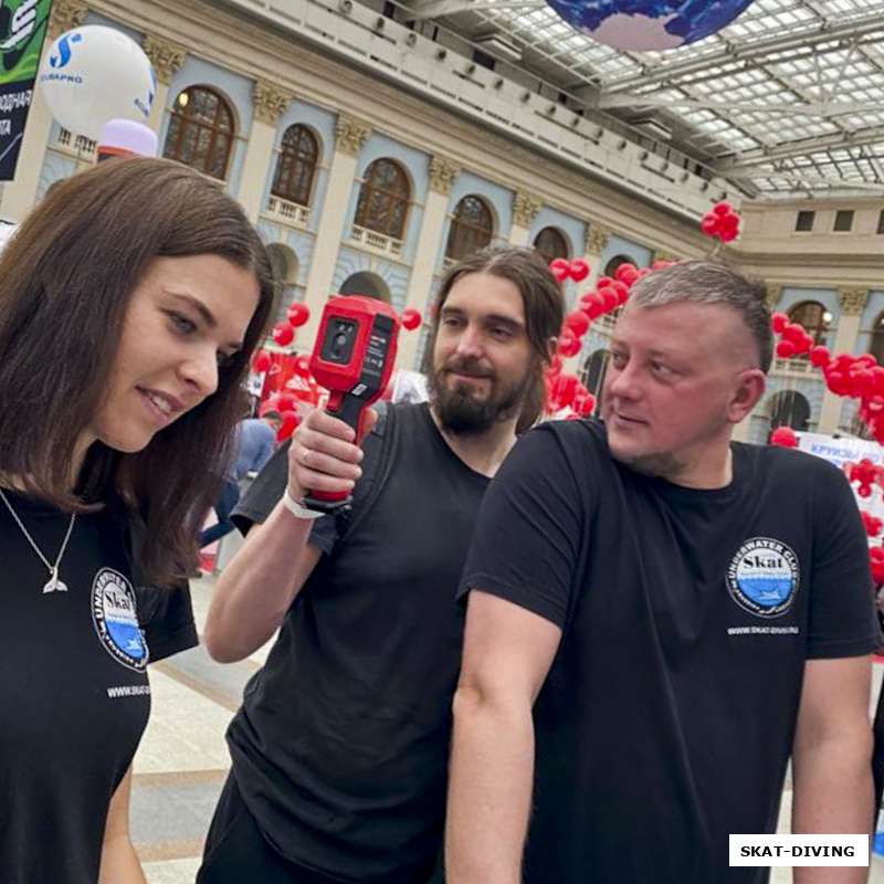 Брянские подводники на выставке "Moscow Dive Show"