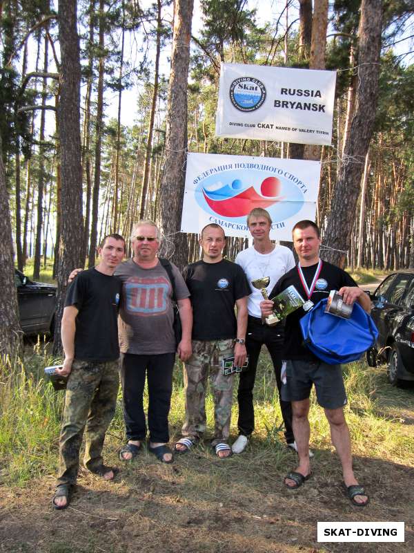 Результаты нашей команды на Всероссийских Соревнованиях по подводной охоте "Кубок Черноземья"