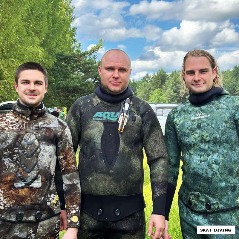 "Брянский, да не Емеля" - итоги чемпионата Псковской области по подводной охоте