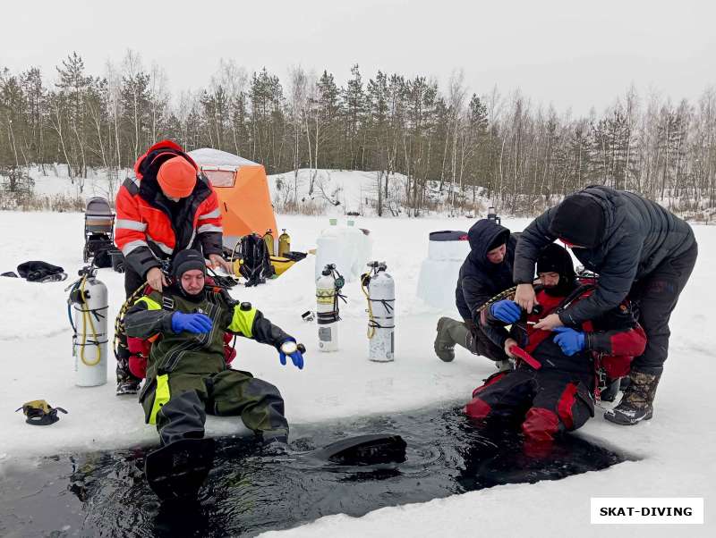 Самый быстрый пит-стоп или итоги пятого подледного выезда сезона