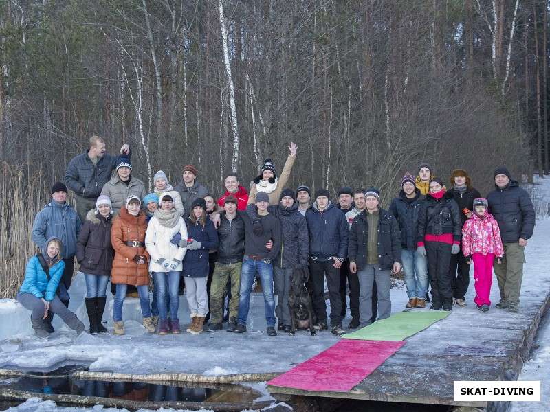 Светлый праздник Крещения вместе с клубом СКАТ