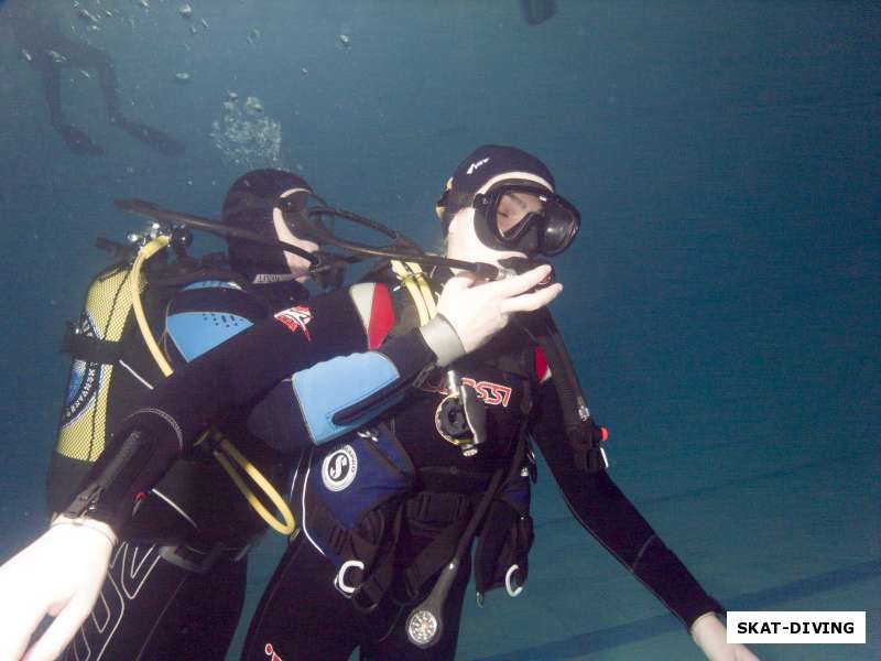 Теоретическая часть и закрытая вода по курсу Rescue Diver завершена