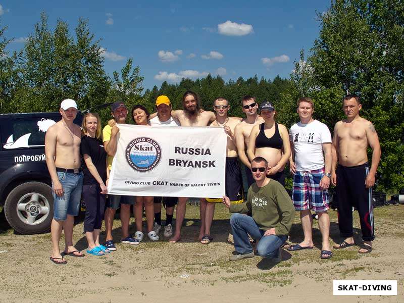 Первые опята в сезоне сдали открытую воду или открытие Толвинского карьера клубом СКАТ