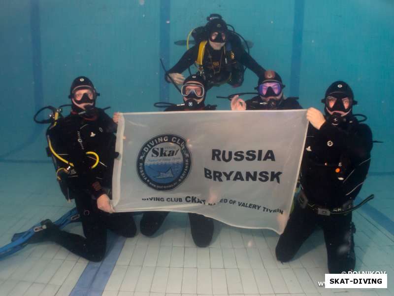Поздравляем группу Open Water Diver №240 со сданным экзаменом!