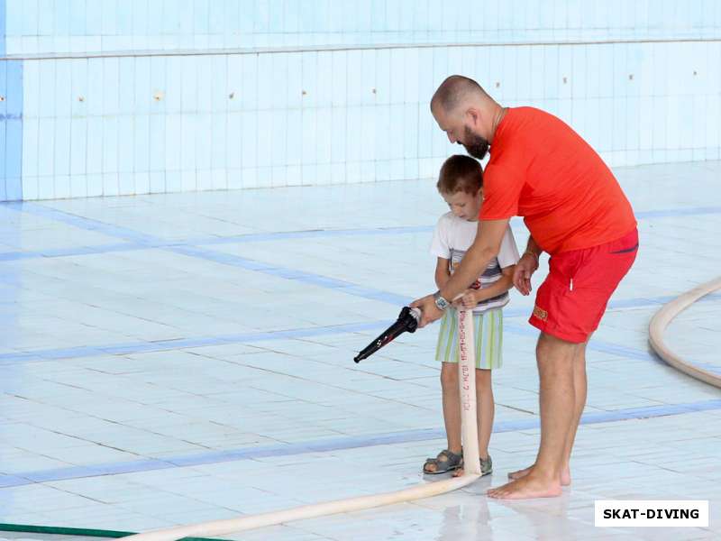 Сезон «сухого бассейна» подходит к концу! Начало набору воды положено