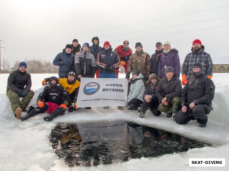 Хождение по натянутому нерву подо льдом: INTRO TO CAVE с Горпинюком в Брянске состоялся