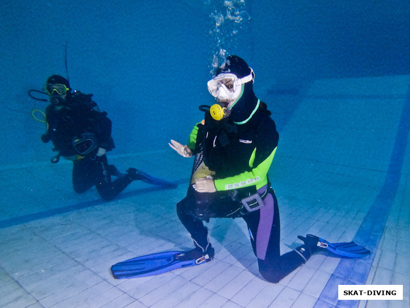 Агекян Рима, снятие на бедро "SCUBA"