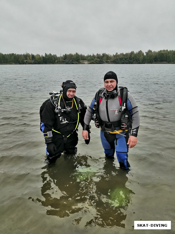 Быченков Дмитрий, Сканцев Александр, "осенняя открытая вода"