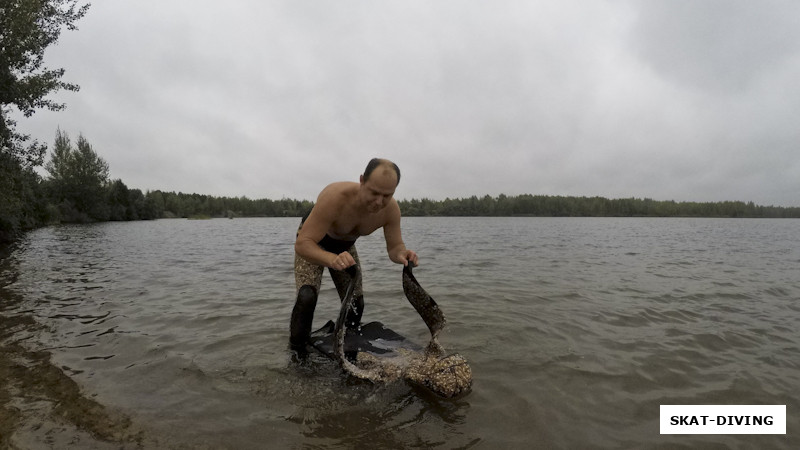 Леонов Дмитрий, СЛР для гидрокостюма