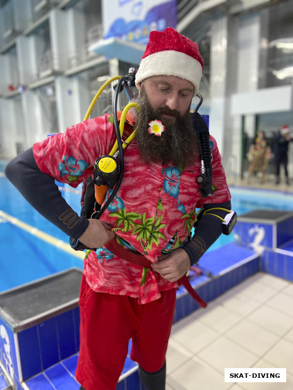 Зеленев Андрей, его бороде могут завидовать практически все Деды Морозы России