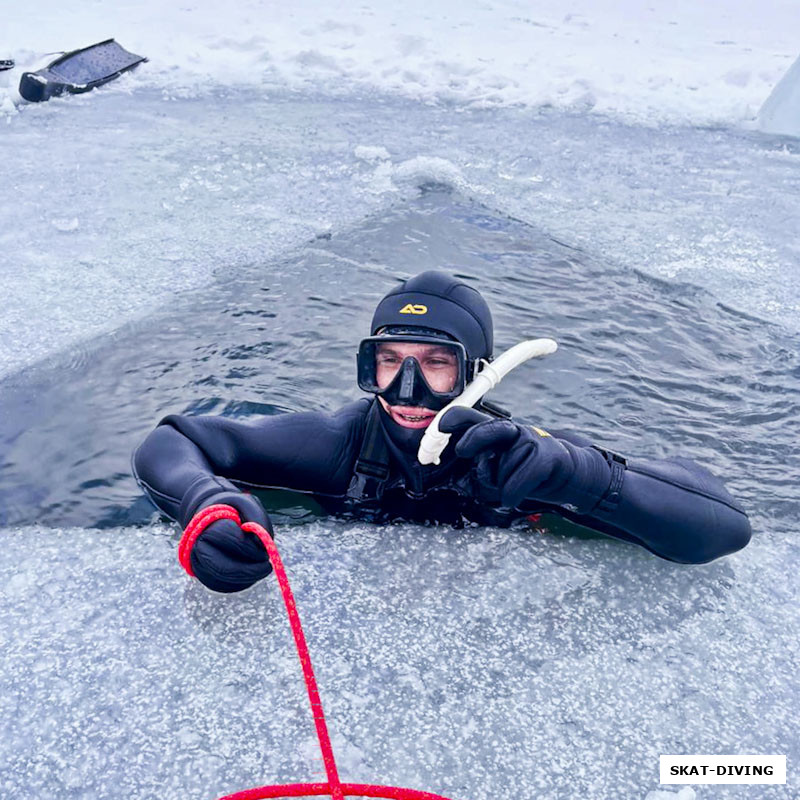 Федюшин Павел, ныряние под лед - это отдельный, трудно передаваемый словами опыт во фридайвинге
