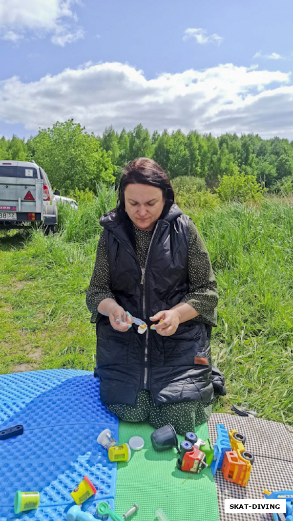 Дюбо Юлия, после паузы, связанной с рождением сына, возвращается к воде