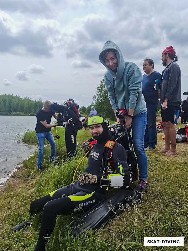 Тюрин Юрий, Тюрина Анастасия, в этот раз Настя помогала супругу и делала фото для отчета