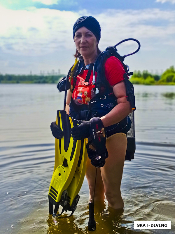 Полякова Елена, подводная гадалка по ракушке и рисунку на дне, знает язык креветок