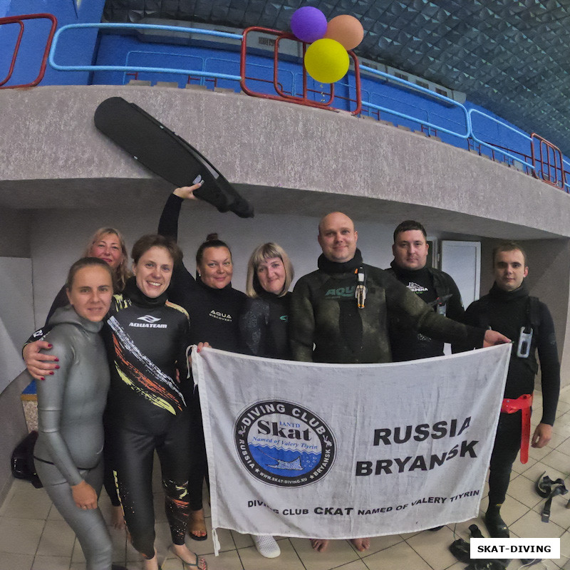 Романова Софья, Еракина Наталья, Филиппова Людмила, Новикова Оксана, Быченкова Ирина, Изотко Артем, Гришин Иван, Бородулин Сергей, так уж совпало, что у фридайверов и подвохов экзамен был в один день