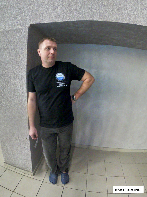 Азаркин Юрий, из-за обилия помощников инструкторам можно было и отдохнуть местами