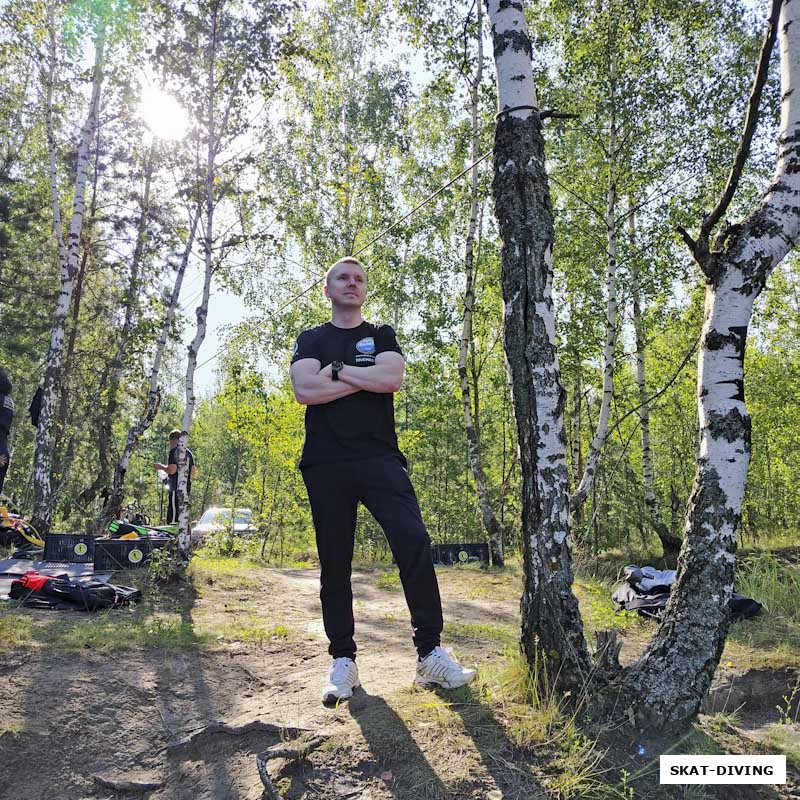 Чмутов Сергей, наконец нашел время на дайвинг в своем плотном рабочем графике