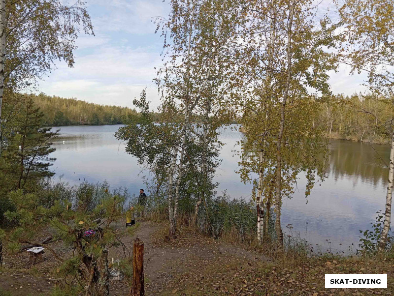 Прекрасная осень на родном карьере