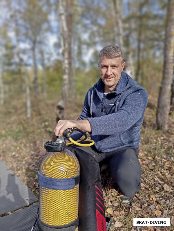 Куськин Игорь, уже скоро сделает следующий важный шаг в дайвинге, сухой костюм заказан