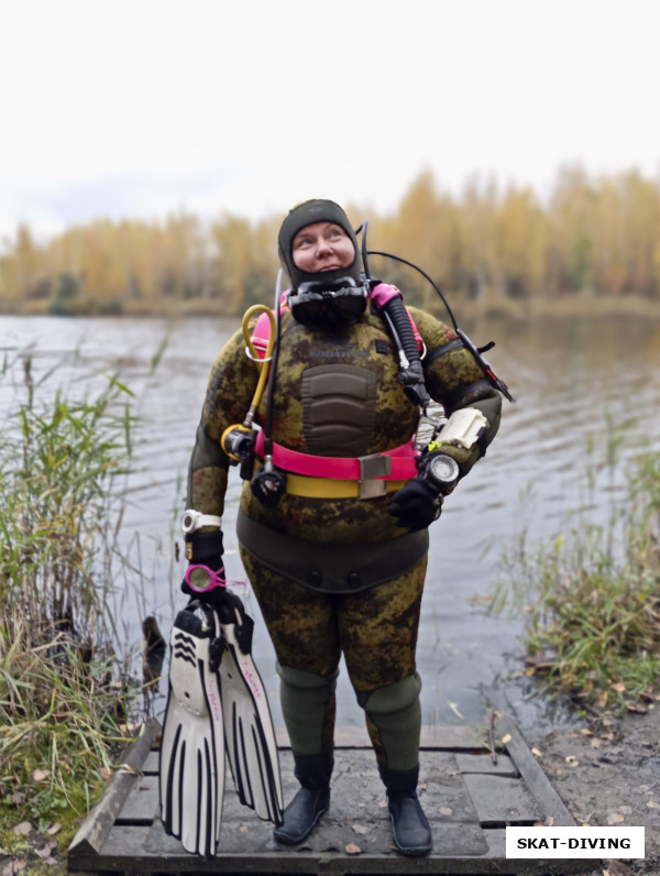Ульянова Анастасия, готовность к холодной воде