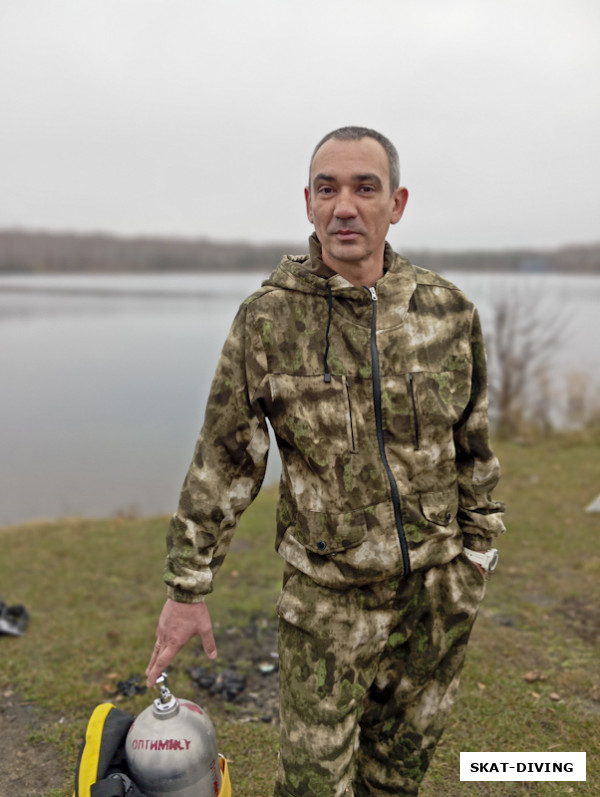 Кондрашов Сергей, наши поздравления с опытом холодной воды