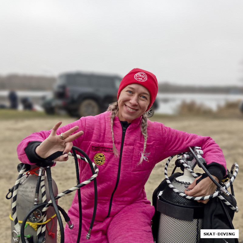 Сканцева Павлина, придала розового настроения выезду