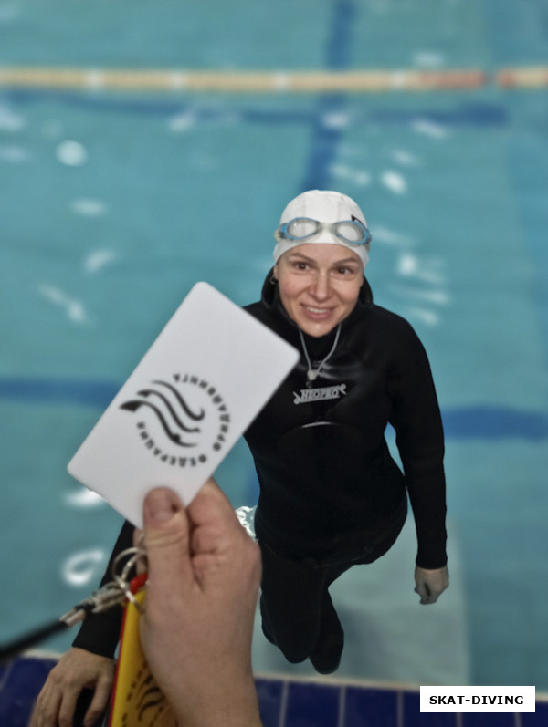 Жилочкина Ольга, очередная белая карточка, приближающая к заветному кубку.