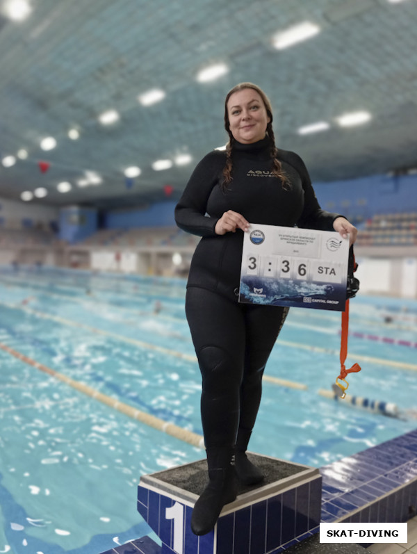 Новикова Оксана, очень хороший результат, хоть и не победный