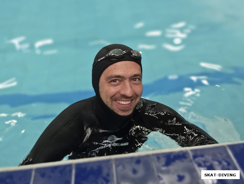 Третьяков Марк, ну точно доволен результатом