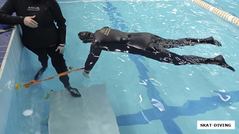 Новикова Оксана, в попытке установит рекорд