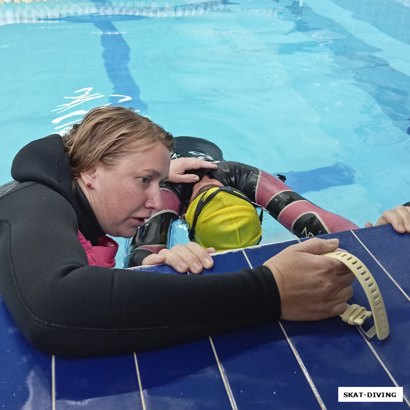 Смирнова Анна, Левшина Елена,поддержка в действии