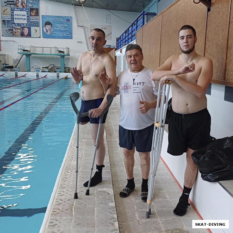 Существенный вклад в подготовку команды внёс руководитель Центра помощи людям с ОВЗ "Оптимист", дайвер продвинутого уровня Николай Парфенов, также являющийся и капитаном команды.