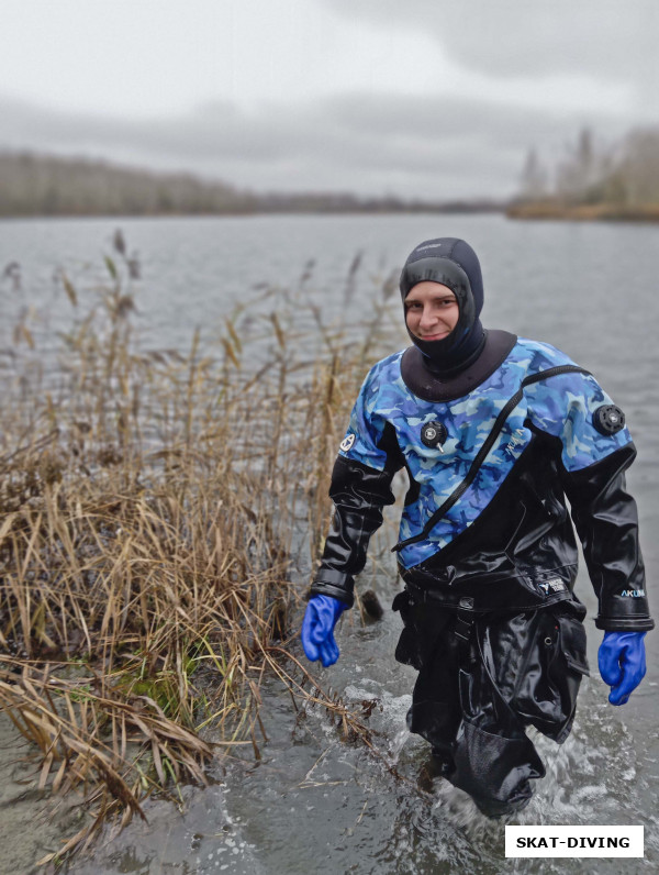 Палехин Владислав, единственный представитель своей группы DRY SUIT, который таки использует сухой костюм по назначению