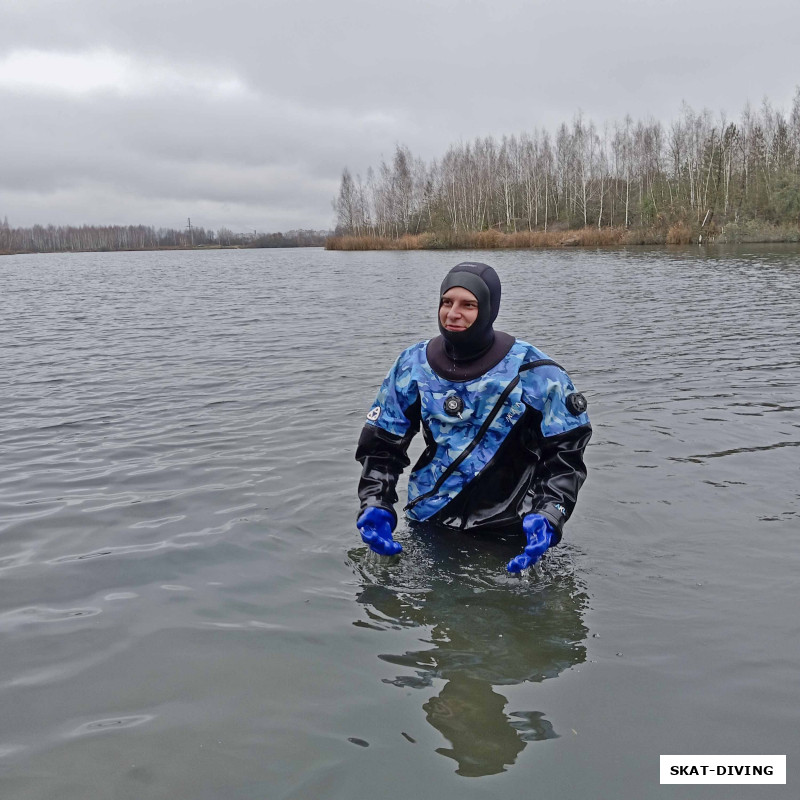 Палехин Владислав, еще больше захотел в египетский Дахаб, зайдя в воду