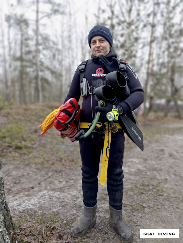 Прозоров Максим, у подводных охотников гаджетов не меньше, чем у аквалангистов