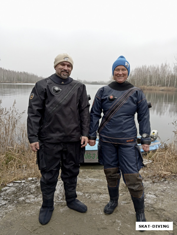 Зюков Роман, Матвеева Ольга, вообще они должны были уйти под воду в таком сочетании, но в последний момент что-то пошло не так