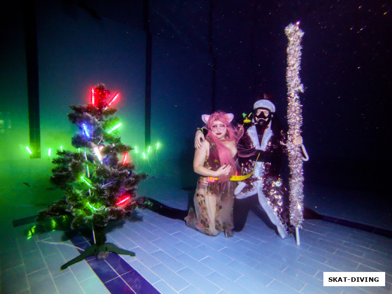 Новикова Оксана, Тюрин Руслан, мне кажется мы нашли подводную половинку для нашего тигра