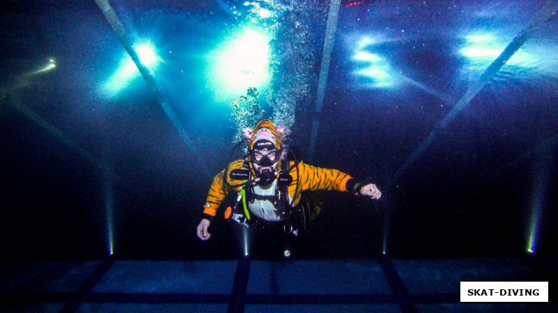 Афанаскин Александр, подводные тигры умеют еще и летать