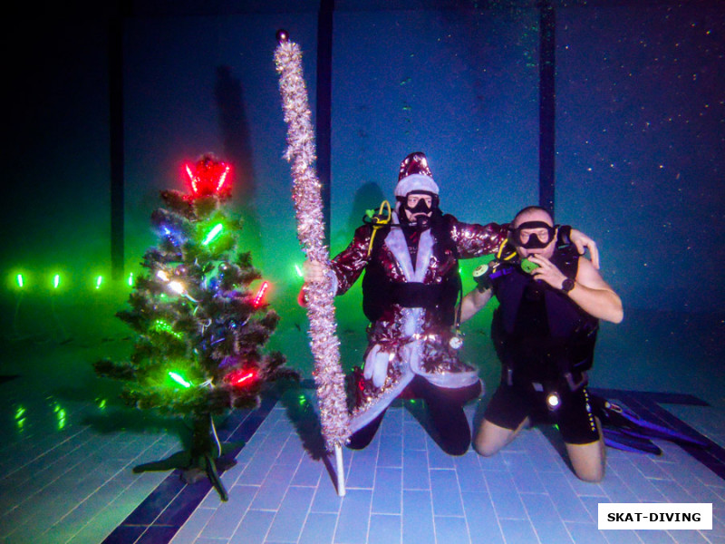 Тюрин Руслан, Панов Дмитрий, главный инженер бассейна - подводник по жизни, тоже принял приглашение клуба