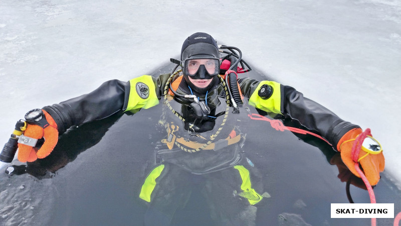 Федорук Дмитрий, понять, как сложится дайв, зачастую можно по лицу ныряльщика перед погружением