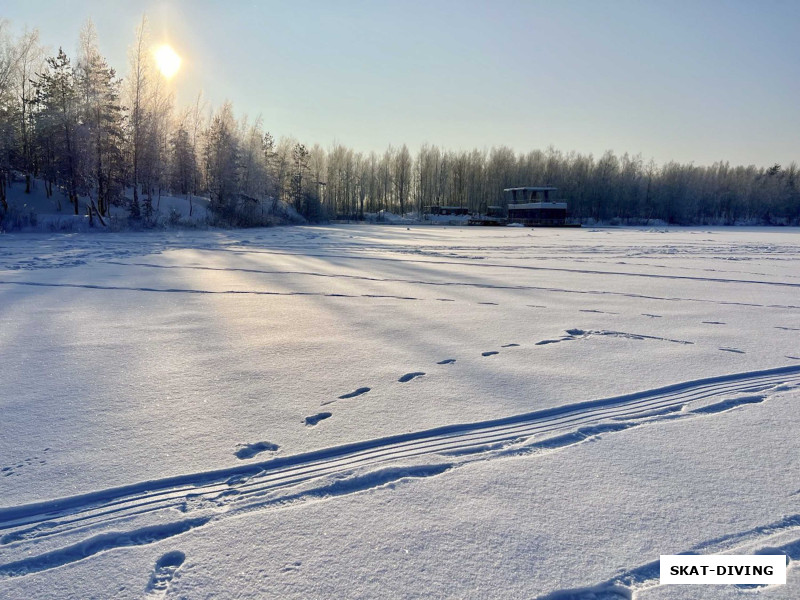 Все тропинки ведут дайверов зимой на Керамзит