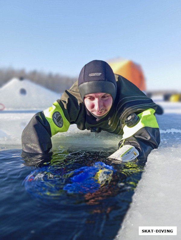 Федорук Дмитрий, "аквалангист у водопоя"