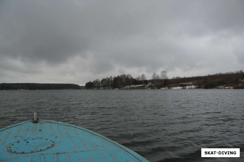 Дальний край десногорского водохранилища