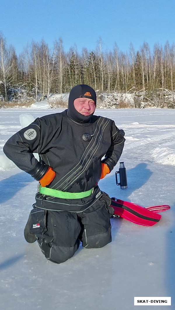 Мармылев Александр, разрешение пойти нырять нужно еще правильно попросить