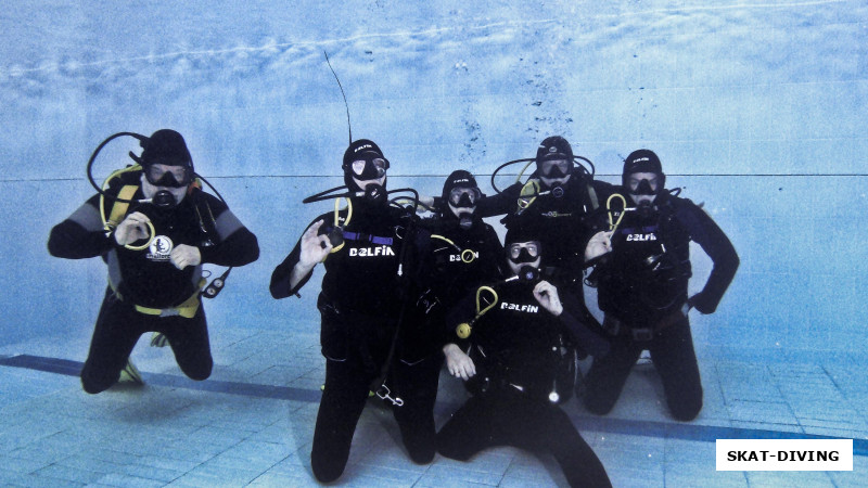 Парфенов Николай, Федоров Иван, Красовский Владлен, Сенченков Роман, Азаркин Юрий, Шевченко Андрей, для кого-то эта страница подводной истории перевернута, кому-то еще предстоит повторить экзамен, но все - большие молодцы!