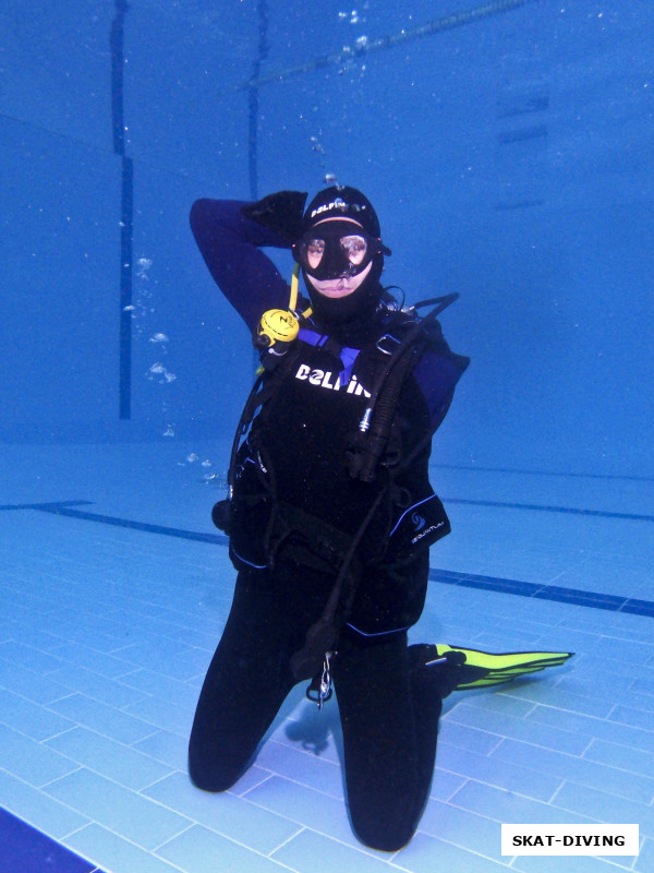 Федоров Иван, когда у тебя нет одной руки, нарушается не только моторика привычных для дайвинга движений, но и баланс