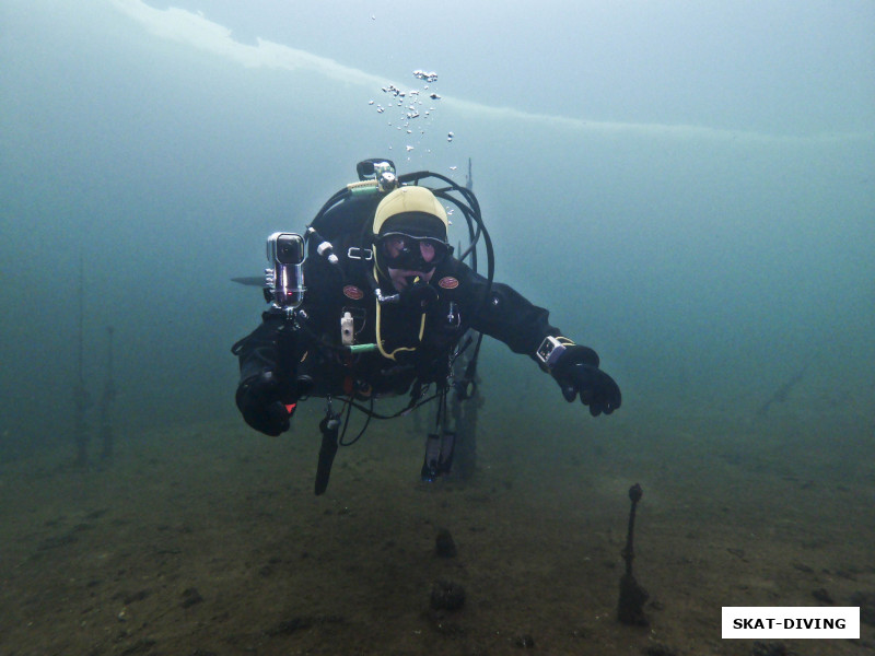 Алферьев Алексей, так увлеченно снимал на камеру, что и сам попал в кадр