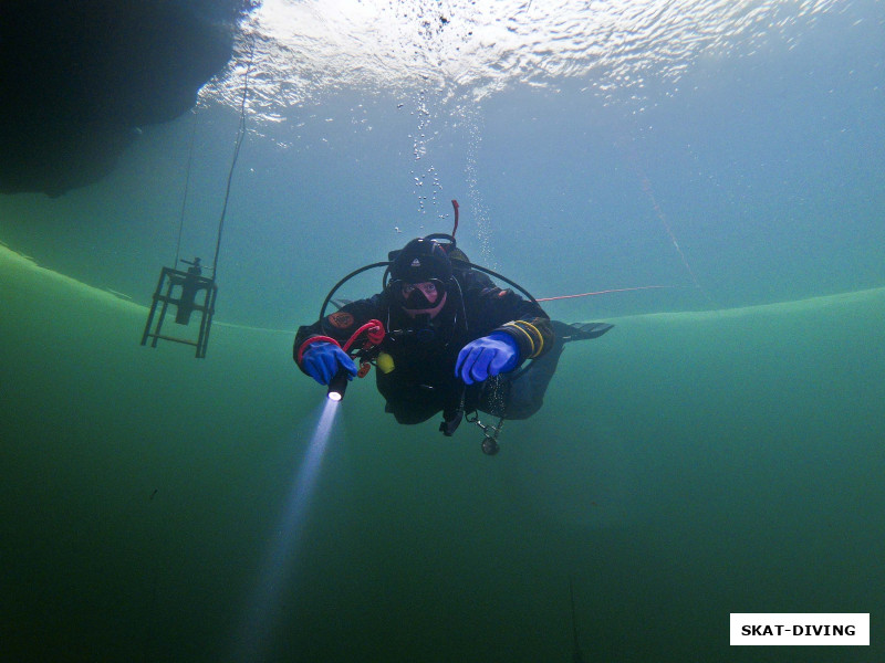 Матвеева Ольга, поздравляем с первой подледной фотографией на нашем клубном сайте...