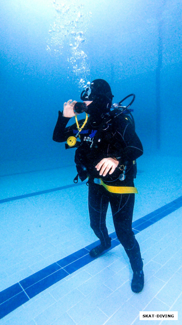 Пигарева Ольга, "почувствуй себя водолазом"